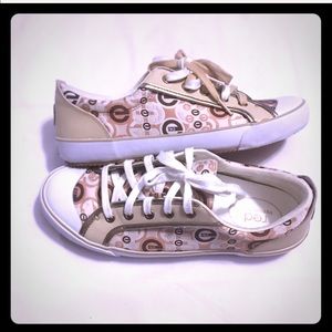 Red by Marc Ecko canvas and leather sneakers NWT